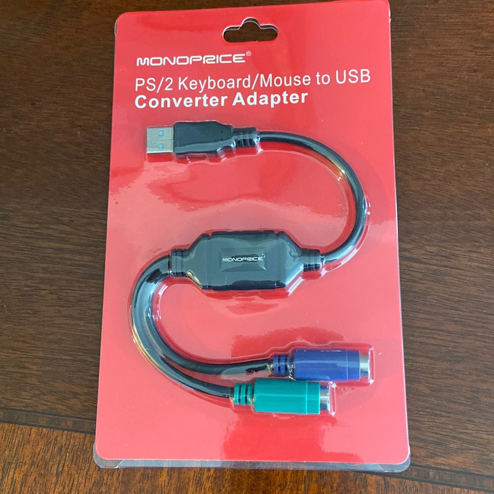PS/2 Keyboard/ Mouse to USB Converter Adapter